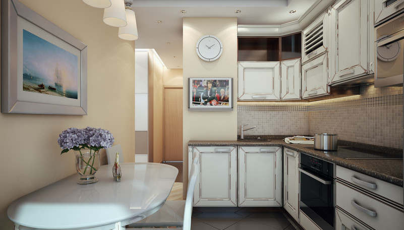 Дизайн кухни 6 кв.м. - 1