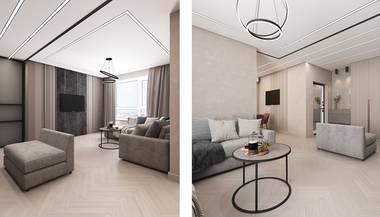 Дизайн трехкомнатной квартиры в Видном