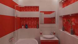 Дизайн стандартной ванной комнаты И-155