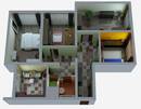 Перепланировка четырехкомнатной квартиры серии КОПЭ-М-Парус