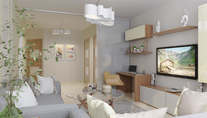 Дизайн и перепланировка 3-комнатной квартиры в Реутове