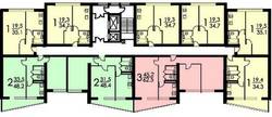 Планировка квартир дома II-68-02