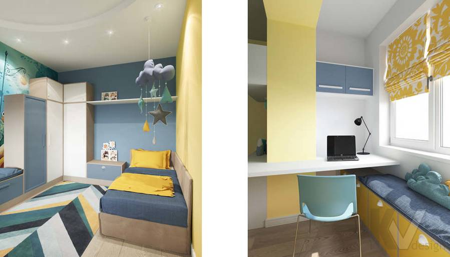 Дизайн детской комнаты в доме 500 кв.м., Поведники - 3