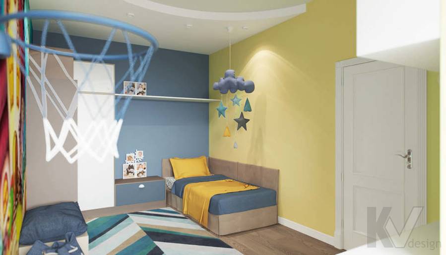 Дизайн детской комнаты в доме 500 кв.м., Поведники - 1