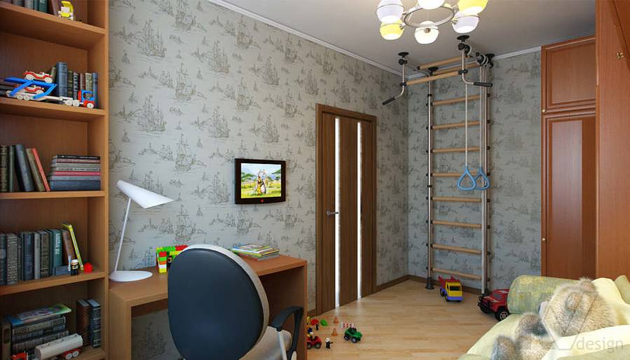 Дизайн детской в 2-комнатной квартире - 4